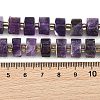 Natural Banded Amethyst Beads Strands G-K245-C02-08-5