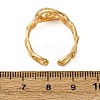 Brass Micro Pave Cubic Zirconia Adjustable Ring Settings KK-C115-01G-2