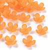 Frosted Acrylic Bead Caps MACR-S371-06A-724-1
