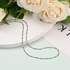 Handmade Glass Seed Beaded Necklaces NJEW-JN03185-03-3