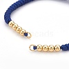 Nylon Cord Braided Bracelet Making MAK-E665-06G-2