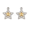 Star 304 Stainless Steel Rhinestone Settings STAS-F366-04GP-1