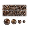 340Pcs 4 Style Natural Bronzite Beads G-LS0001-47-1