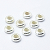 925 Sterling Silver Beads STER-I014-7mm-24S-1