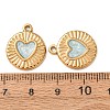304 Stainless Steel Enamel Pendants SA-CBAD609-09G-03-2