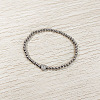 304 Stainless Steel Beads Stretch Bracelets for Women FS-WGC4F34-08-1