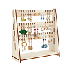 3-Tier Wood Earring Display Stands EDIS-WH0029-79-1