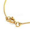 304 Stainless Steel Micro Pave Cubic Zirconia Pendant Necklaces NJEW-H017-01G-E-3