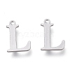 Tarnish Resistant 304 Stainless Steel Charms STAS-H112-L-P-1