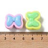 Two Tone Opaque Acrylic Beads X-SACR-I005-08E-3