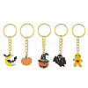 Halloween Theme Alloy Enamel Keychain KEYC-JKC00472-S-1