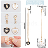 2 Sets Alloy Enamel Cup Pendant Decorations HJEW-SC0001-56B-2