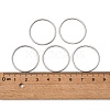 Tarnish Resistant 304 Stainless Steel Linking Ring STAS-T047-15A-3