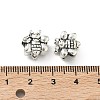 Alloy European Beads X-PALLOY-S079-078AS-4