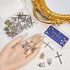 DIY Rosary Bead Style Jewelry Making Findings Kit DIY-SC0024-09-3