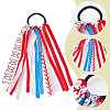 Polyester Hair Ties OHAR-WH0033-005B-3