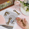 4Pcs Aluminum Cable Chain Bag Extension Chains DIY-DR0002-59B-3