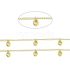 Handmade Brass Curb Chains CHC-F015-25G-2
