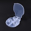 15 Grids Transparent Plastic Box CON-B009-08-4