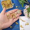 12Pcs 4 Styles Alloy Pendant Locking Stitch Markers HJEW-PH02471-3