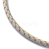 Adjustable Polyester Cord Braided Bracelets BJEW-Z085-01G-01-2