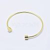 Eco-Friendly 316 Surgical Stainless Steel Cuff Bangle Making STAS-J038-25G-1