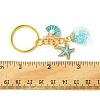 Alloy Enamel & Glass Bottle With Glass Rhinestone Keychain KEYC-FZ00020-3