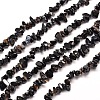 Natural Black Onyx Chip Bead Strands Dyed & Heated LS-G-M205-43-1