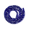 Electroplate Glass Beads Strands EGLA-A044-T2mm-A06-3