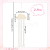 Cloud Wooden Hairpin Hair Clip Hanging Holder Storage Organizer WH-WG78846-01-2