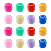 Mega Pet 80Pcs 8 Colors Acrylic European Beads MACR-MP0001-01-7