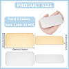 20Pcs 2 Colors Self-adhesive 201 Stainless Steel Type Business Cards AJEW-UN0002-30B-3
