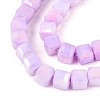 Anti-Tarnish Electroplate Glass Beads Strands GLAA-T025-4mm-10E-3