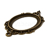 Zinc Alloy Pendant Cabochon Settings FIND-WH050-70AB-3