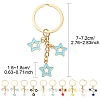 Star Alloy Enamel Keychain KEYC-YW00144-01-3