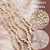 4 Strands Natural Shell Beads Strands BSHE-PH0001-37-4