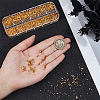 3500Pcs Brass Crimp Beads KK-PA0001-13G-3