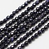 Synthetic Blue Goldstone Beads Strands G-A129-2mm-G03-1