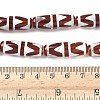 Rice Shape Tibetan Style dZi Beads Strands G-A269-A11-01-5