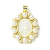 Eco-Friendly Brass Pendants KK-A204-02A-01G-1