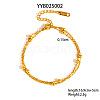 Vintage 304 Stainless Steel Double-Strand Bracelets LR9145-4