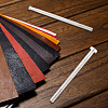 2Pcs 2 Styles DIY Alloy Steel Leathercraft Stamps TOOL-GF0003-53C-7