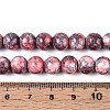 Baking Paint Glass Beads Strands DGLA-N016-8mm-04-4