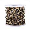 Ion Plating(IP) 304 Stainless Steel Textured Oval Cable Chains CHS-T003-33G-05-2