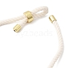 3MM Round Nylon Milan Cord Necklaces Making BJEW-H642-01G-27-2
