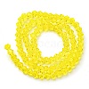 Transparent Glass Beads Strands LS-EGLA-A039-T4mm-D21-2