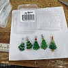 5Pcs 5 Styles Glass Pendants FIND-TA0009-09-1