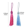 Polyester Tassel Big Pendant Decorations FIND-YW0004-59A-4