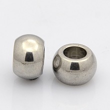 Rondelle 304 Stainless Steel Beads STAS-N020-01-12mm