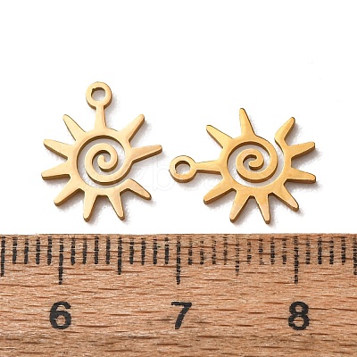 304 Stainless Steel Charms STAS-F367-19G-1
